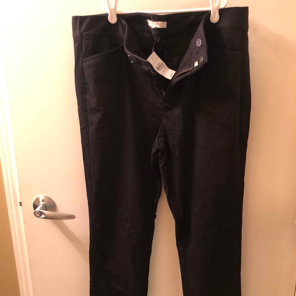 LOFT black pants Size 14T NWT